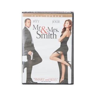 Sealed Mr. & Mrs. Smith DVD Widescreen Brad Pitt Angelina Jolie